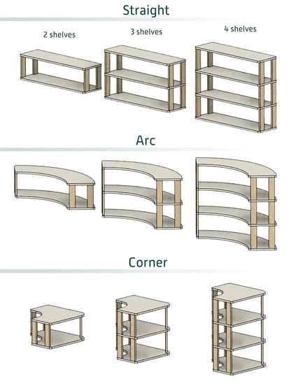 Montessori Lola-plank: Arc