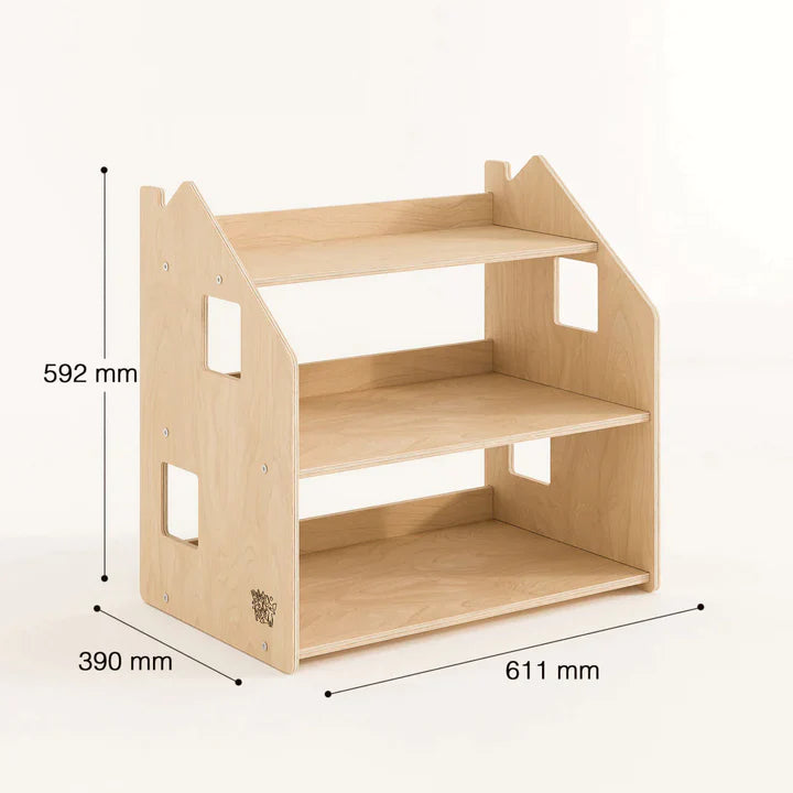 BUSYKIDS Montessori toy shelf