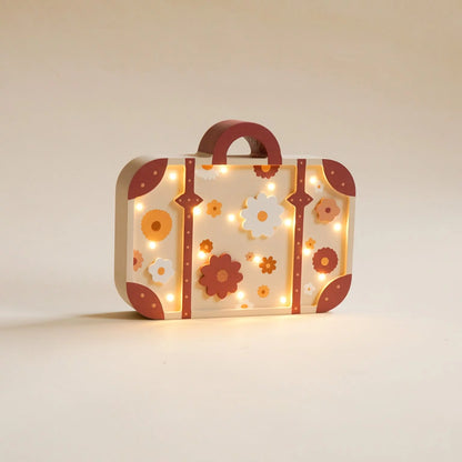 ROOMGAGA wooden suitcase lamp