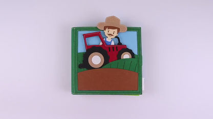 Silent book “The farm” From 2 to 5 years old HABI KIDS