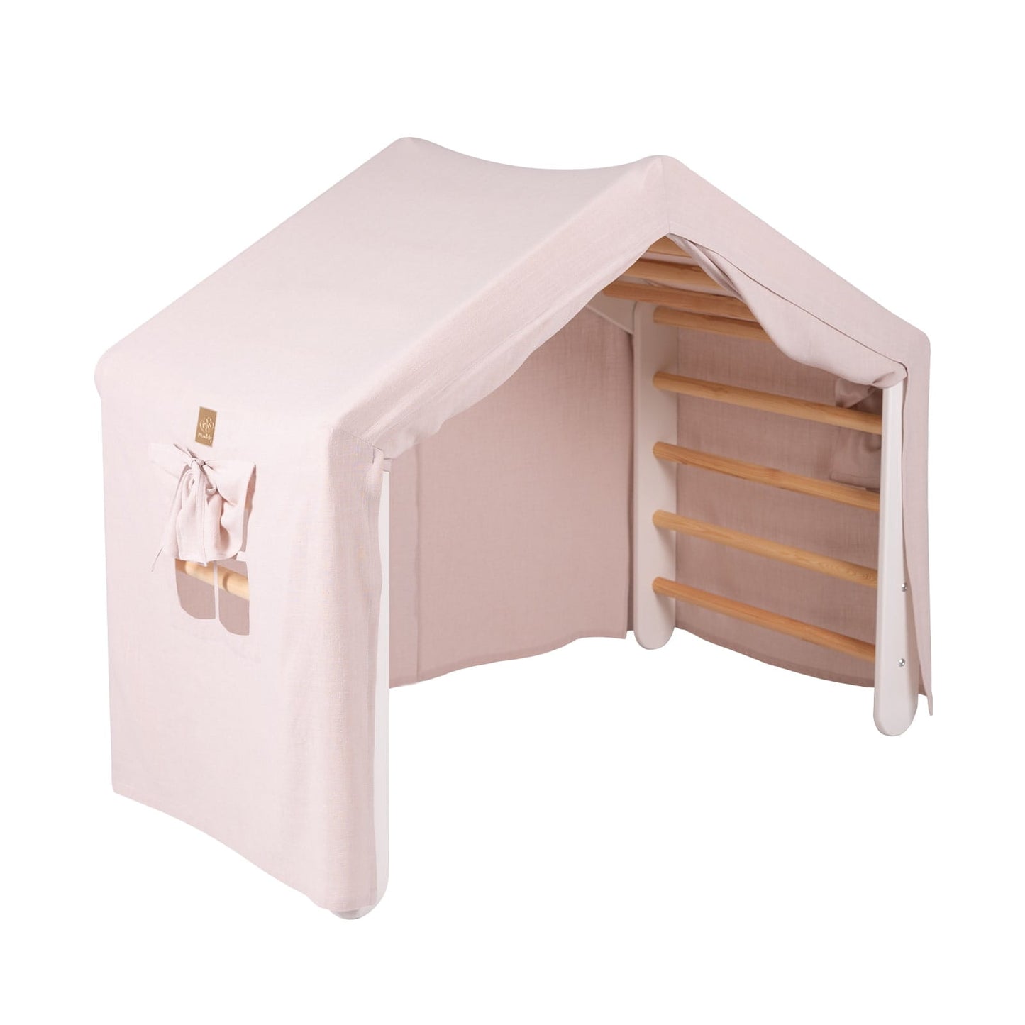 Maison d'escalade + tente rose MEOWBABY