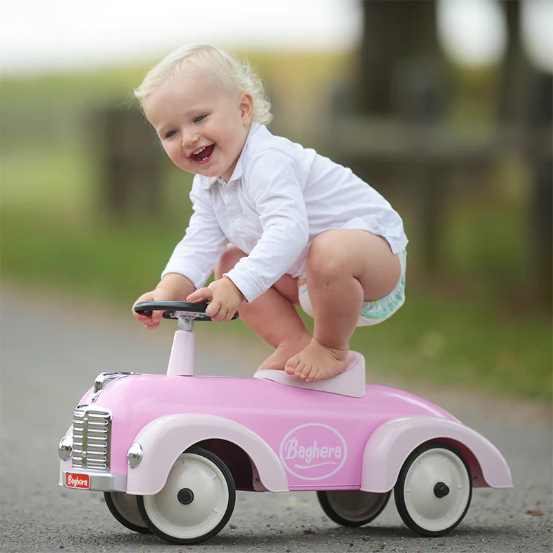 BAGHERA roze speedster (Vanaf 1 jaar)