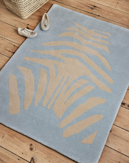 “Zebra” BLUE STUDIO rug