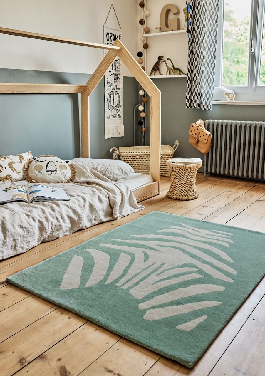 “Zebra” BLUE STUDIO rug